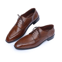 Men Premium Leather Shoe-830 br