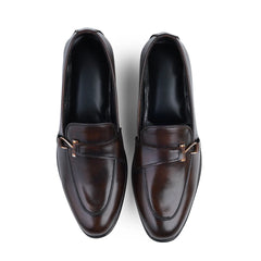 Men Leather Shoe 103-br