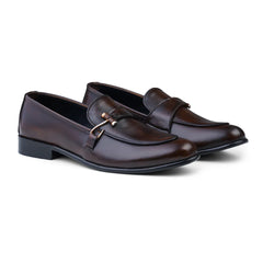 Men Leather Shoe 103-br